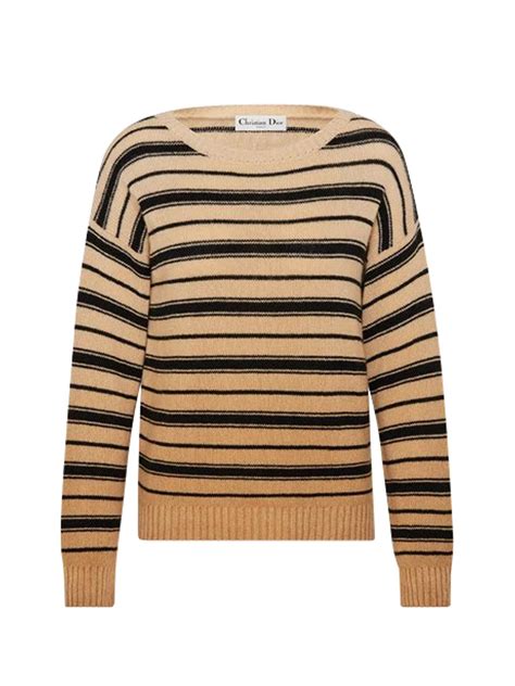 dior striped sweater